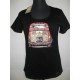 MAGLIA EAN 13 T-SHIRT DONNA SWAROVSKI NERO