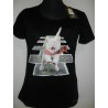 MAGLIA EAN 13 T-SHIRT DONNA SWAROVSKI NERO