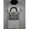 MAGLIA EAN 13 T-SHIRT DONNA SWAROVSKI NERO