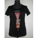 MAGLIA EAN 13 T-SHIRT DONNA SWAROVSKI NERO