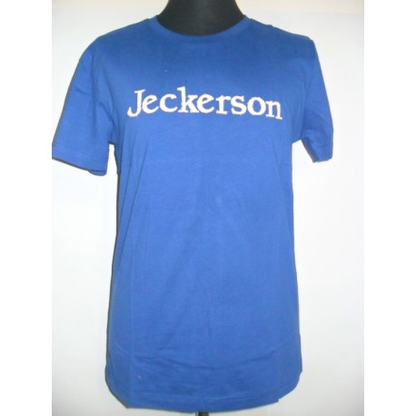 MAGLIA JECKERSON T-SHIRT UOMO BLU MANICA CORTA