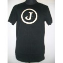 MAGLIA JECKERSON T-SHIRT UOMO NERO MANICA CORTA