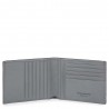 PIQUADRO PORTAFOGLIO UOMO IN PELLE DAVID PU1241W86/GR