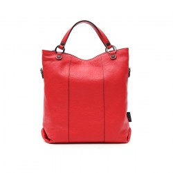 BORSA GABS VICKIE BLACK LINE IN PELLE TG L COL ROSSO