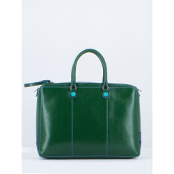 GABS BORSA A MANO MOD. DORIS IN PELLE COL SMERALDO