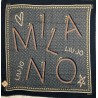LIU JO SCIARPA FOULARD DONNA STAMPA MILANO BLUE