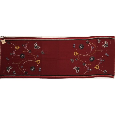 LIU JO SCIARPA FOULARD DONNA STAMPA DARSENA PATCH RED