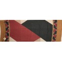 LIU JO SCIARPA FOULARD DONNA COLOR BLOCK CUOIO