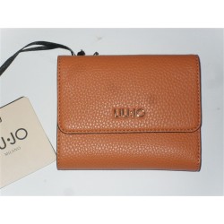 LIU JO PORTAFOGLIO TRIFOLD ISOLA IN SIMILPELLE ARANCIO