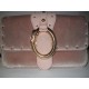 BORSA LIU JO DARSENA VELVET ROSA CON BORCHIE