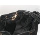 BORSA LIU JO BRENTA IN SIMILPELLE E TESSUTO NERO CON STRASS