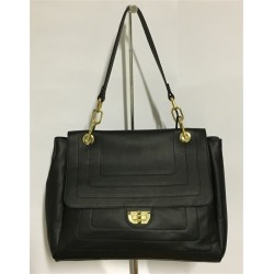 BORSA LIU JO A SPALLA TOP HANDLE BICOCCA IN ECOPELLE NERO