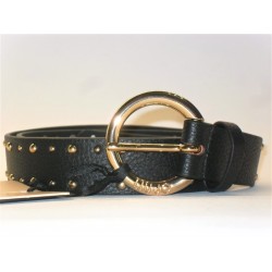 CINTURA LIU JO GIOIA IN ECOPELLE TG M NERO CON BORCHIE