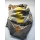 LIU JO SCIARPA FOULARD DONNA LOGO MORO LIGHT