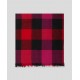 WOOLRICH SCIARPA W'S SCARF BUFFALO CHECK ROSSO