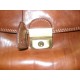 THE BRIDGE CARTELLA IN PELLE MARRONE