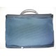 THE BRIDGE WAYFARER CARTELLA IN NYLON E PELLE BLU