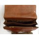 THE BRIDGE CARTELLA IN PELLE MARRONE